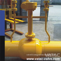 Full Welded Body API 6D Flanged A105 Bury Type Ball Valve